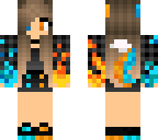 fire ice wolf girl