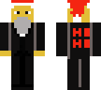 santa in a suite