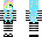 cute rainbow mime