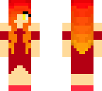 flame girl