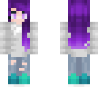 purple hair