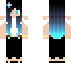 anime girl with blue hair
