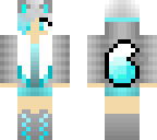 blue wolf girl