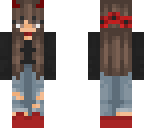 devil red girl