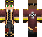 medival builder brown cloth clover up