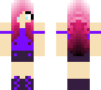 pink haired girl