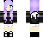 purple wolf girl