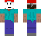 steve with mask and _shadowapples face version 2
