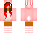 baby me in baby pink bunny pj's