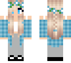 cute blue skin