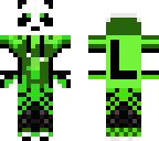 dope green panda