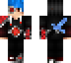 edit to cyborg teen - diamond sword blue hair