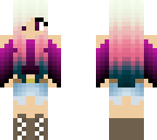 girl with pink hair