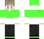 green and white
