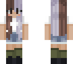 green sock girl