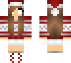 herobrine christmas girl