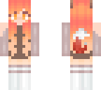 kawaii fire wolf spirit