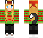 luna the nekomata christmas outfit