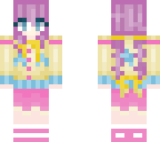 pink haired girl edited