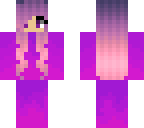 purple fire girl
