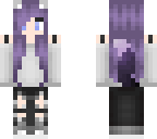 purple wolf girl