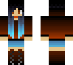 cool blue and orange