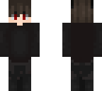 man in black