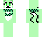mint fox girl