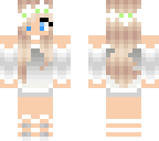 white flower girl