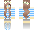 blue and silver girl