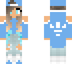 blue girl