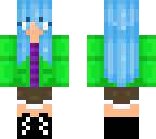 blue haired boi