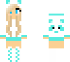 blue panda