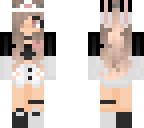 cute heart bunny girl