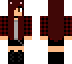 emo wolf girl