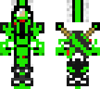 green robboter by papa