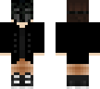 kazuto wearing black