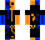 orange and blue slime
