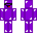 purple durp with glasses