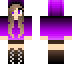 purple hoodie girl