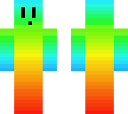 rainbow new year skin