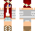 red head summer outfit