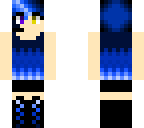 blue gamer girl