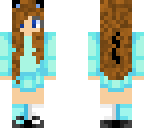 blue girl