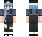 blue hair girl