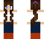 brown hair girl