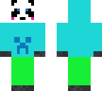 new blue panda