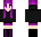 purple outfit
