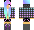 rainbow cat girl