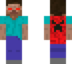 Red Eye HEROBRINE | Minecraft Skin